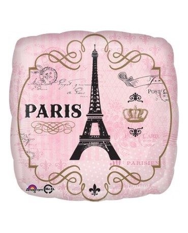 Fól. balón Paris 43cm 1ks