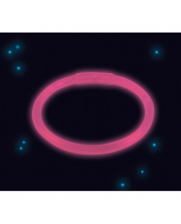 Svietiaci náramok ružový 20cm