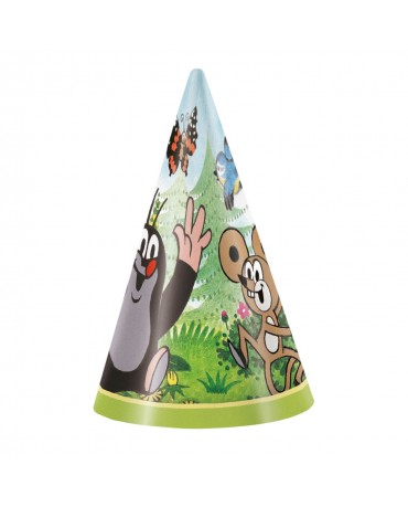 Klobúčiky krtko 8ks