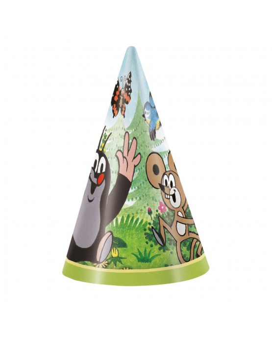 Klobúčiky krtko 8ks