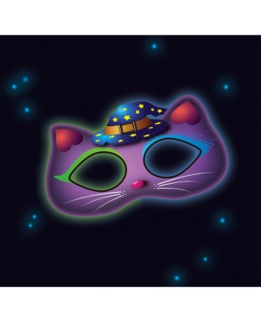 Svietiaca maska mačka