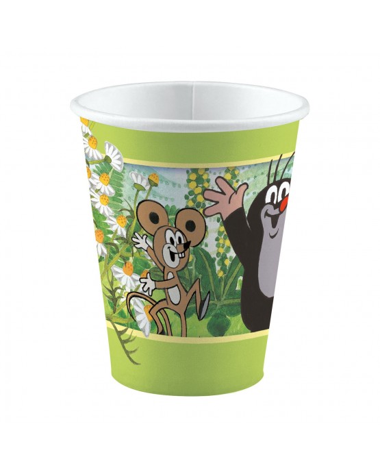 Poháriky Krtko 250ml 8ks