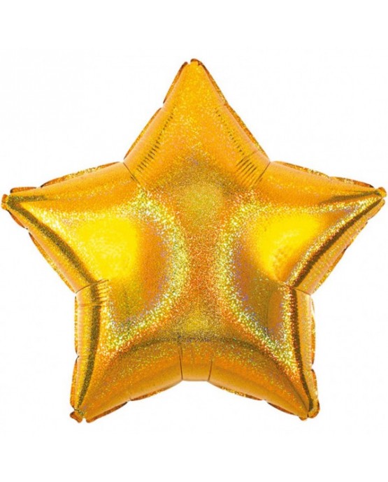 Fóliový balón zlata hviezda S55