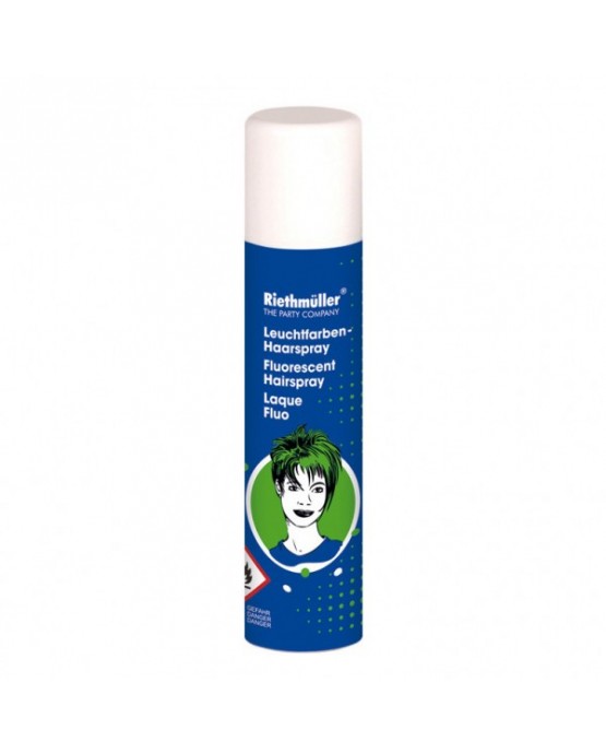 Neónový sprej na vlasy zelený 100ml