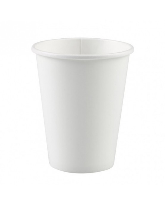 Papierové poháriky biele 266ml 8ks