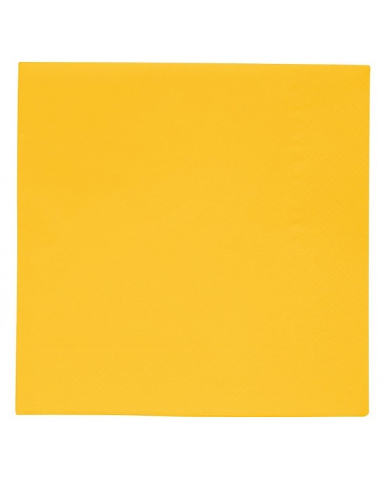 Servítky žlté 33x33cm 30ks