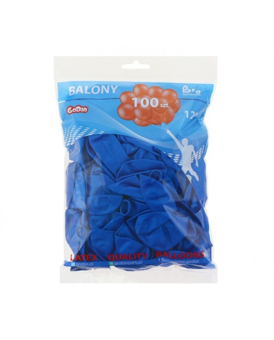 Latexové balóny metalické - granátové 12'' 100ks