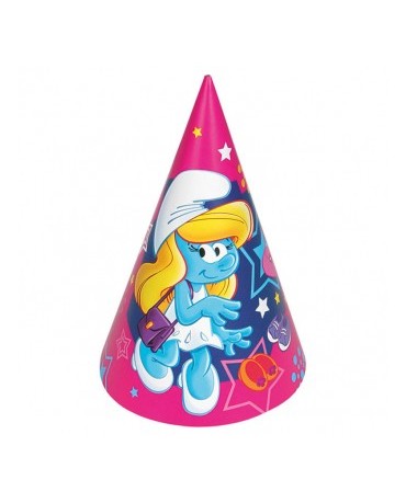 Klobúčiky Šmolinka 6ks