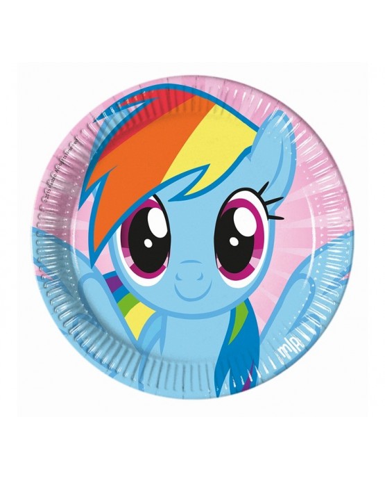 Tanieriky Pony 23cm 8ks