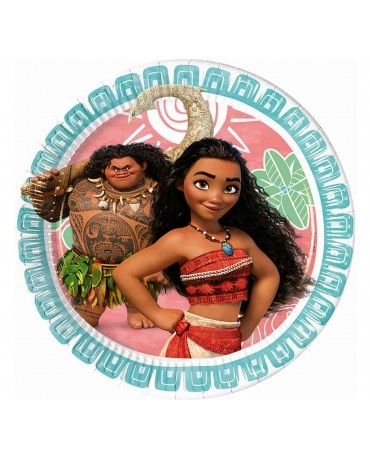 Tanieriky Vaiana 23cm 8ks