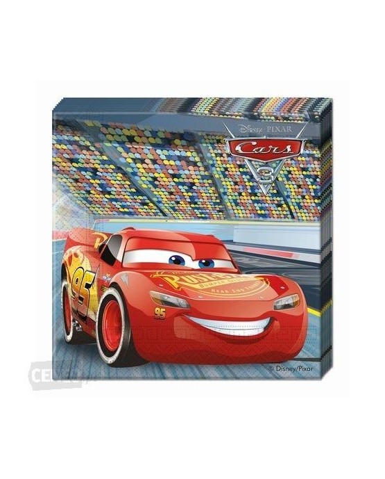 Servítky McQueen 33x33cm 20ks