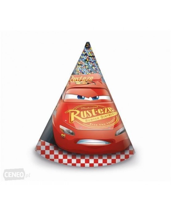 Klobúčiky McQueen 6ks