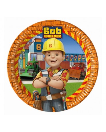 Tanieriky Bob stavebník 23cm 8ks