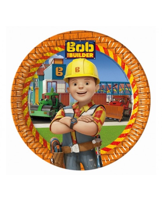 Tanieriky Bob stavebník 23cm 8ks