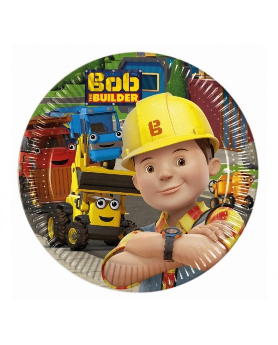 Tanieriky Bob stavebník 20cm 8ks