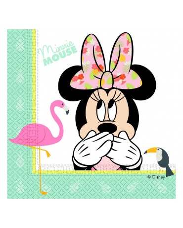 Servítky papierové Minnie 33x33cm 20ks