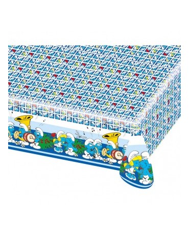 Obrus Šmolkovia modrý 120x180cm 1ks/