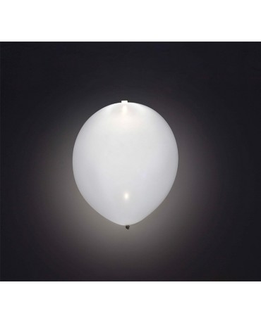 Svietiace balóniky biele 4ks