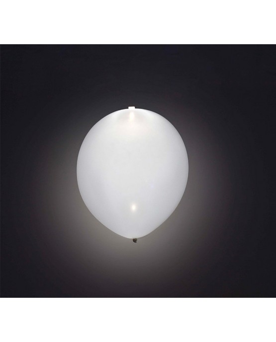 Svietiace balóniky biele 4ks