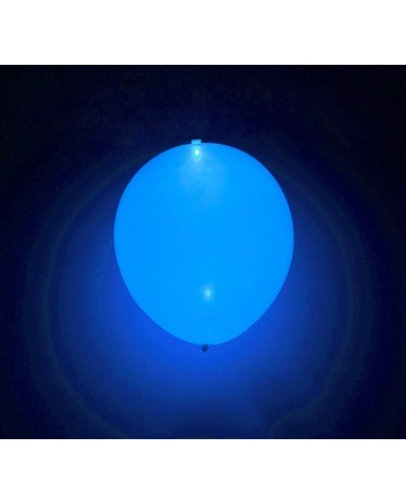 Svietiace balóniky modré 4ks