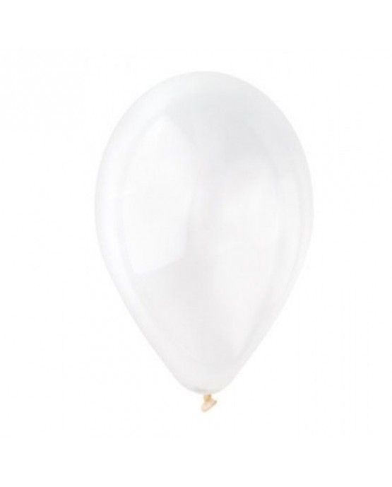 Pastelové balóny priehladné 12'' 100ks