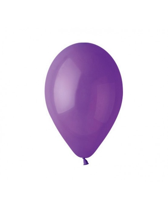 Pastelové balóny fialové 12'' 100ks