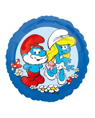 Fóliový balón Šmolkovia 43cm