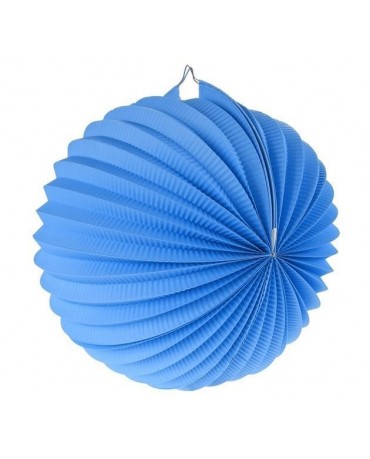 Dekorácia guľa modrá 25cm 1ks