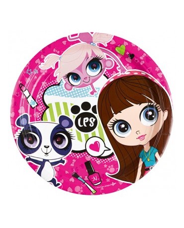 Tanieriky Littlest Pet Shop 23cm - 8ks