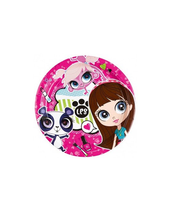 Tanieriky Littlest Pet Shop 23cm - 8ks