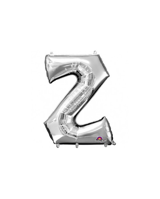 Fól. balón - strieborné  Z    25x33cm 1ks