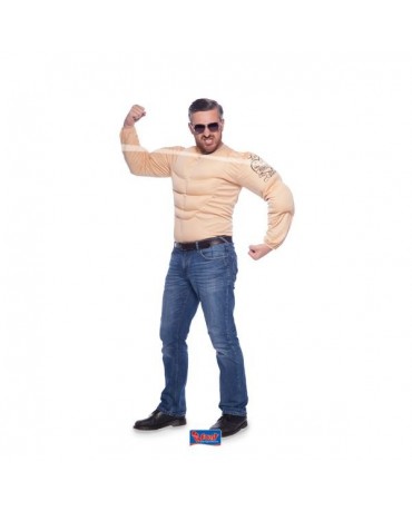 Kostým svalovec s tetovaním