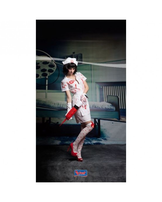 Kostým zombie zdravotná sestra S/M