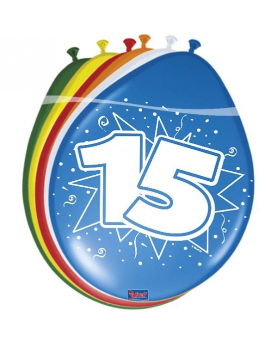 Latexové balóniky 15yo 30 cm 12ks