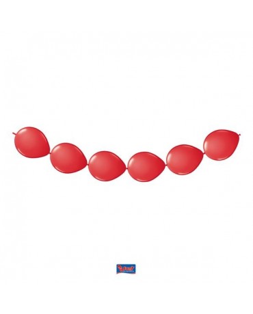 Latexové balóniky červené 3m 8ks