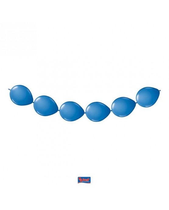 Latexové balóniky modré 3m 8ks