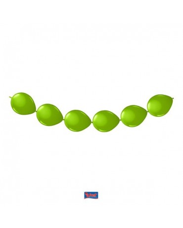 Latexové balóniky zelené 3m 8ks