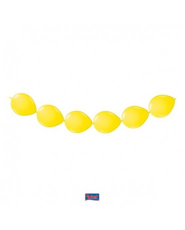 Latexové balóniky žlté 3m 8ks