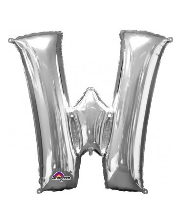 Fól. balón - zlaté W    33x33cm 1ks