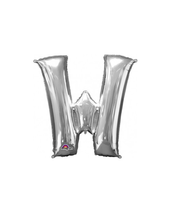 Fól. balón - zlaté W    33x33cm 1ks