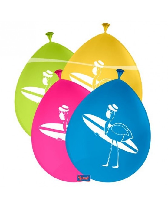 Latexové balóny Flamingo 30cm 8ks