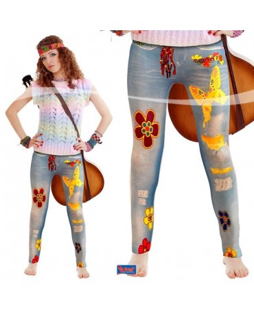 Legíny s motýlmi a kvetmi