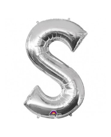 Fól. balón - strieborné S    20x33cm 1ks