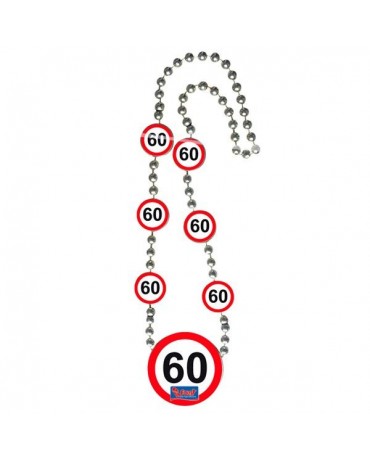 Náhrdelník 60 dopravná značka