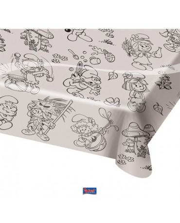 Obrus šmolkovia 180 x 130cm