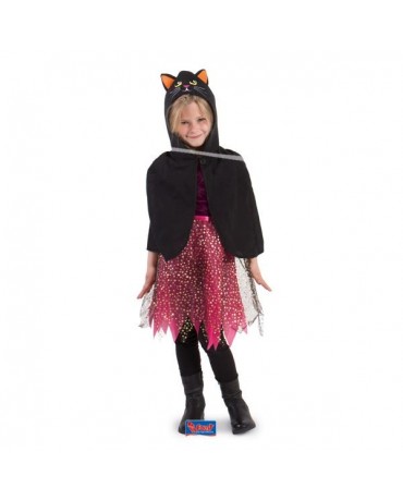 Plášť mačička čierny