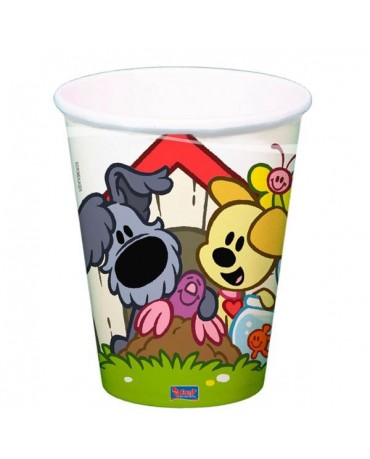 Poháriky Woezel & Pip 250ml 8ks