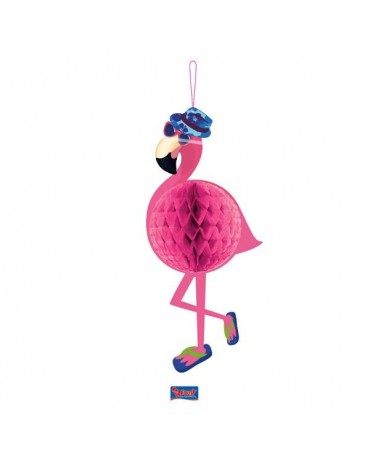 Pompón Flamingo 22x58cm