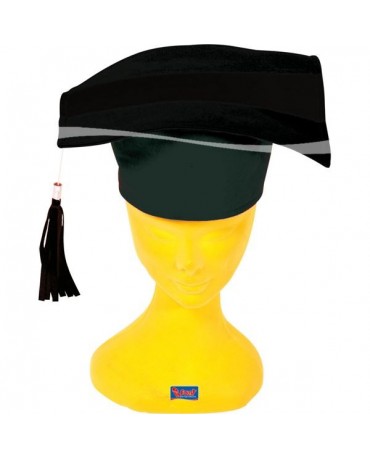 Promovacia čapica čierna