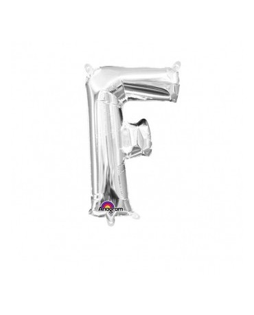 Fól. balón - strieborné F   22x33cm 1ks